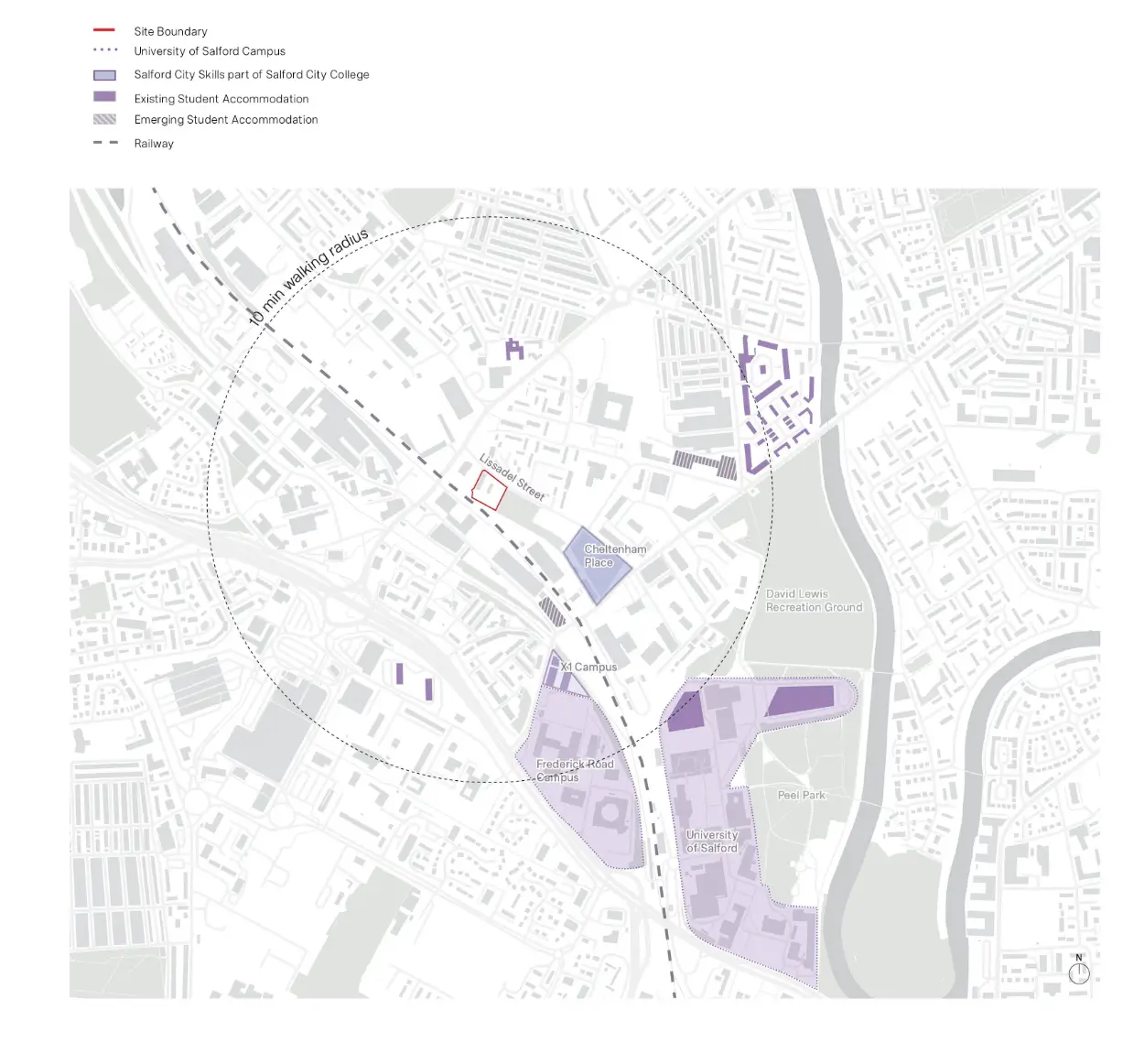 An image showing the site location